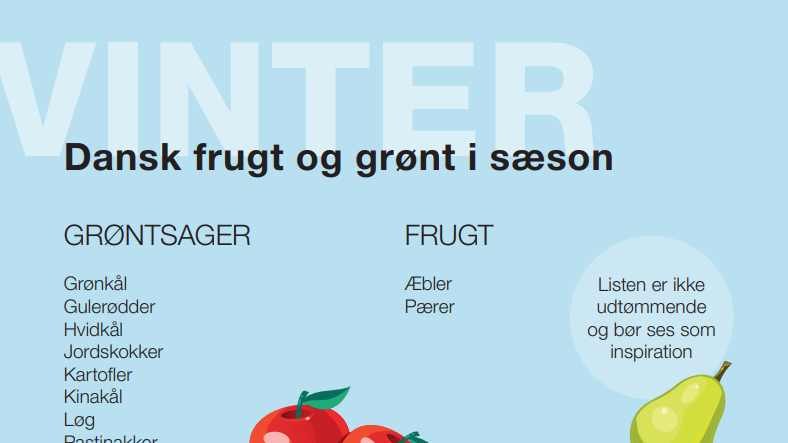 Sæsonens frugt og grønt – Vinter